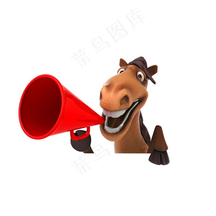 菜鸟图库提供高质量设计素材下载,本素材作品名称为可爱卡通驴子动物