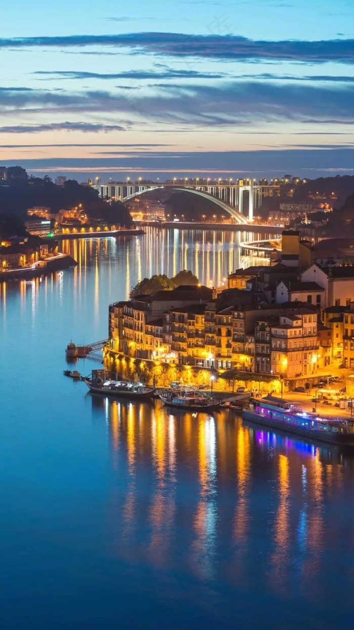 外国城市夜景高清摄影图片 - 菜鸟图库