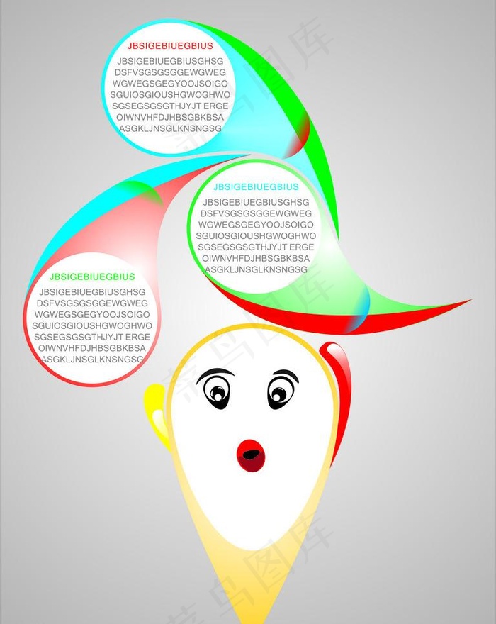 本素材作品名称为新颖创意图片cdr矢量模版下载,素材