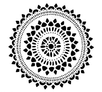 欧式手绘圆形花纹epsai矢量模版下载