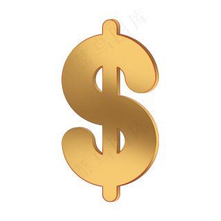 金色美元符号和金币满屏背景1920700px