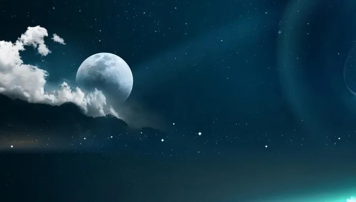月夜图片