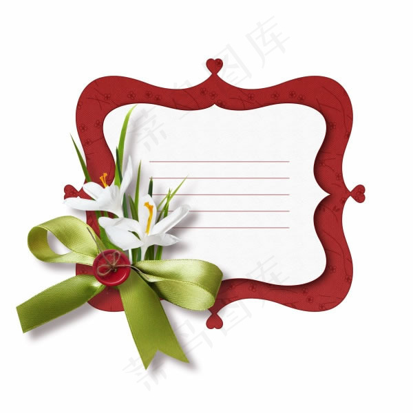 精美异形边框psd素材