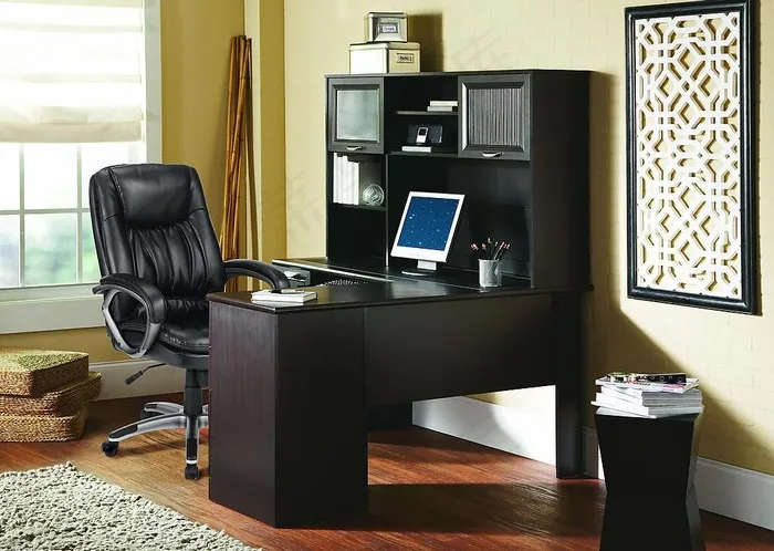 家具 办公室 椅子 电脑桌 书架图...