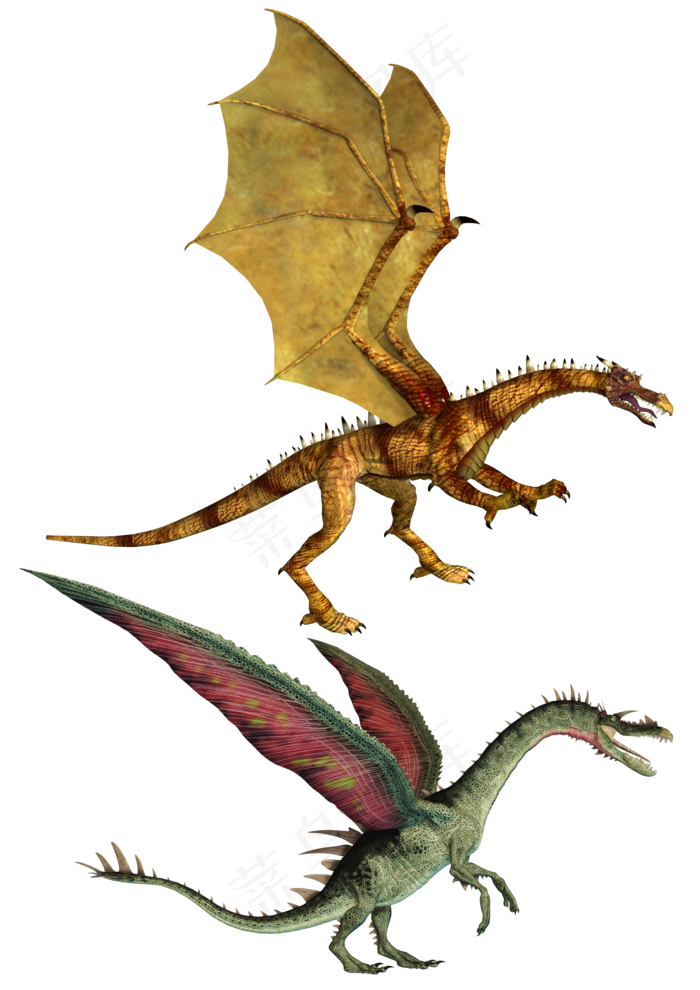 飞龙素材分层免扣大图