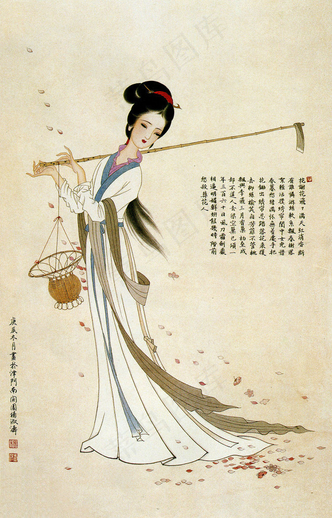 红楼梦人物 林黛玉 - 菜鸟图库