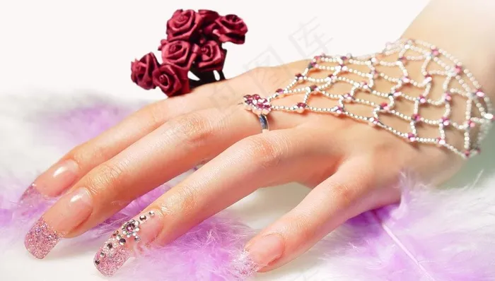 性感手指 结婚戒指 浪漫爱情图片