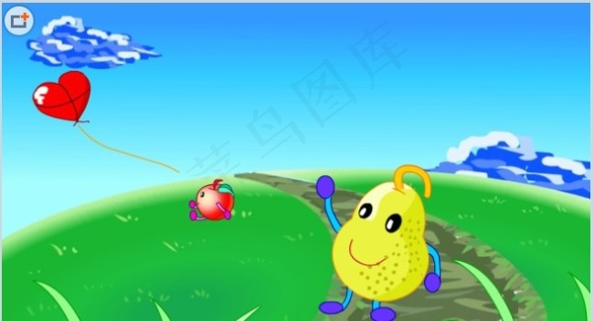 风吹草动flash卡通动画