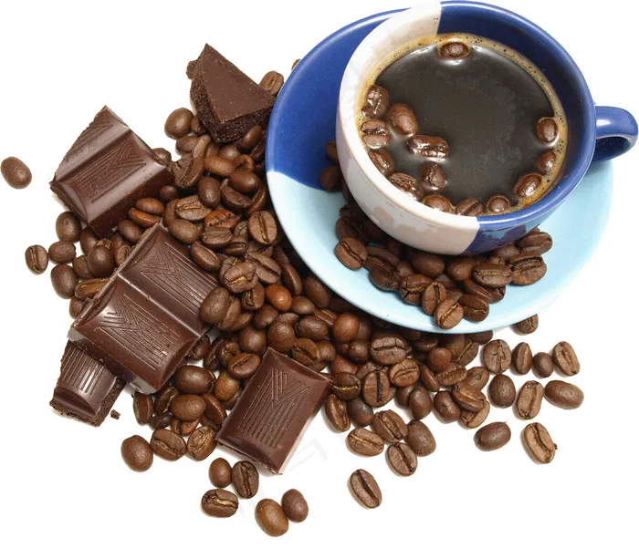 巧克力与咖啡豆