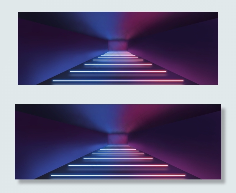 霓虹灯空间感灯光背景图片素材