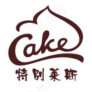 蛋糕图标logo图片ai矢量模版下载