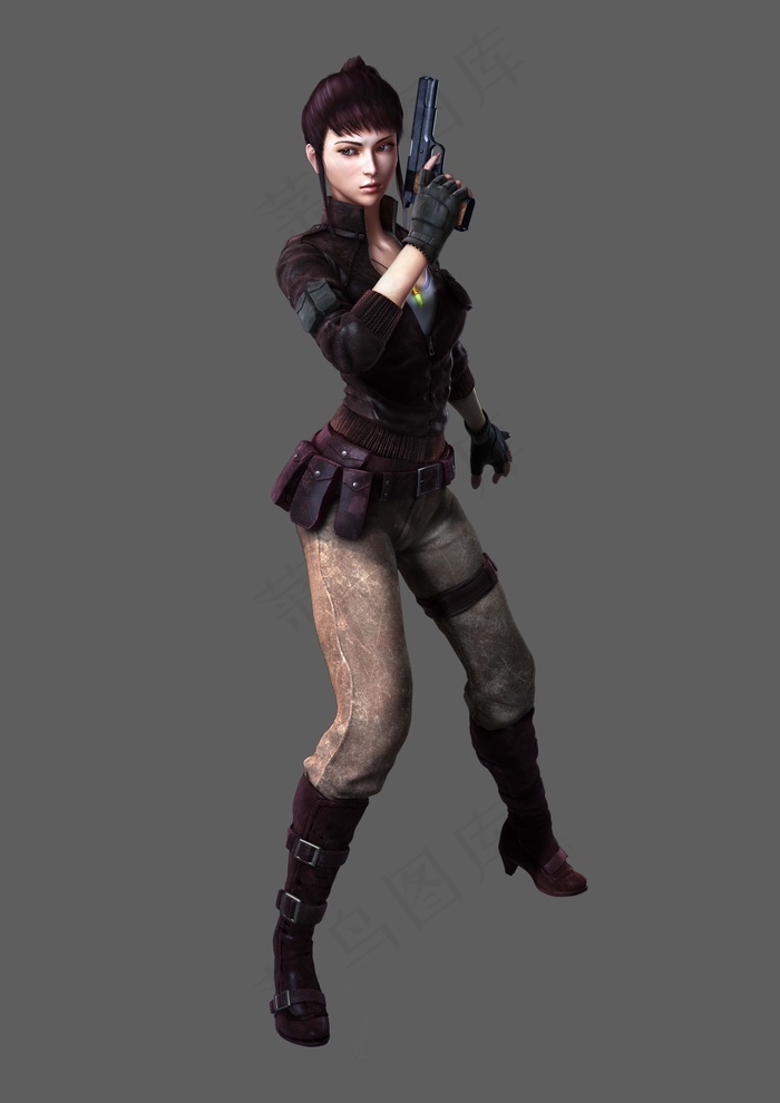 女枪手鬼吹灯女职业