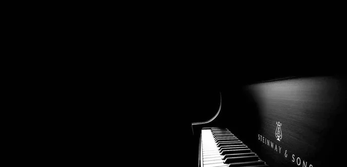 钢琴 黑色图片
