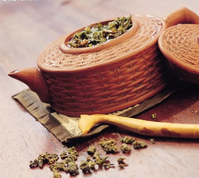 篓式紫砂茶壶图片