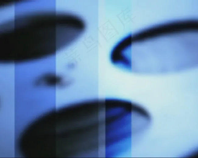 蓝色动态视频背景素材