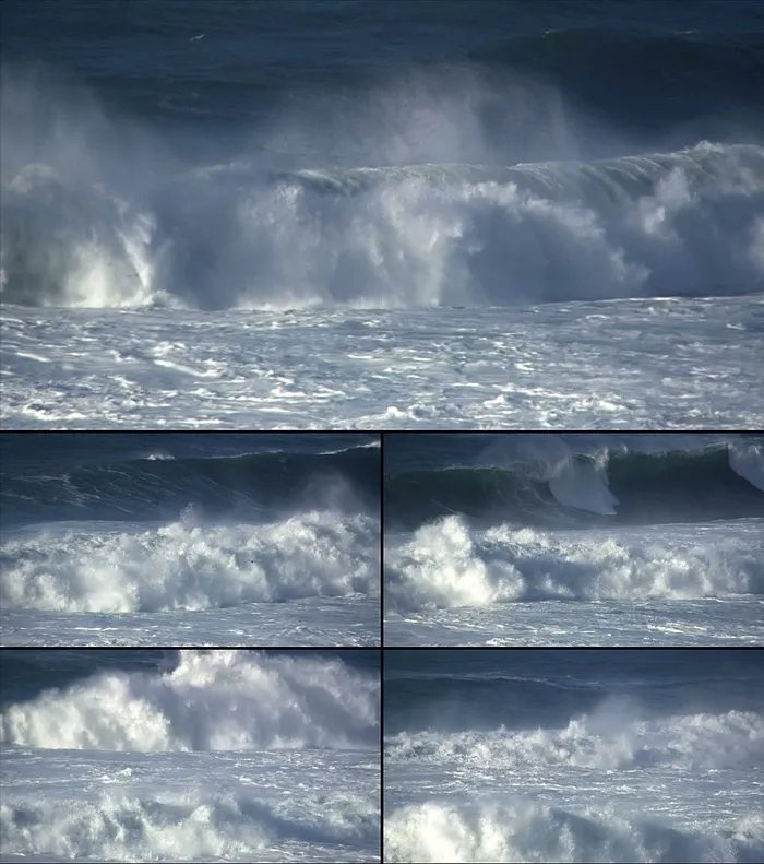 高清实拍海浪视频素材