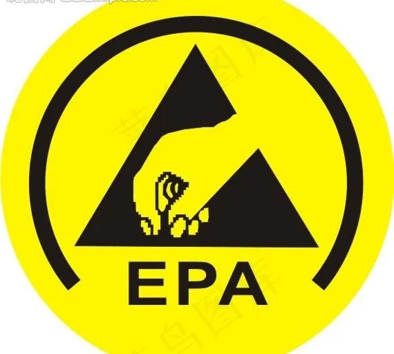 epa静电标志标识图片