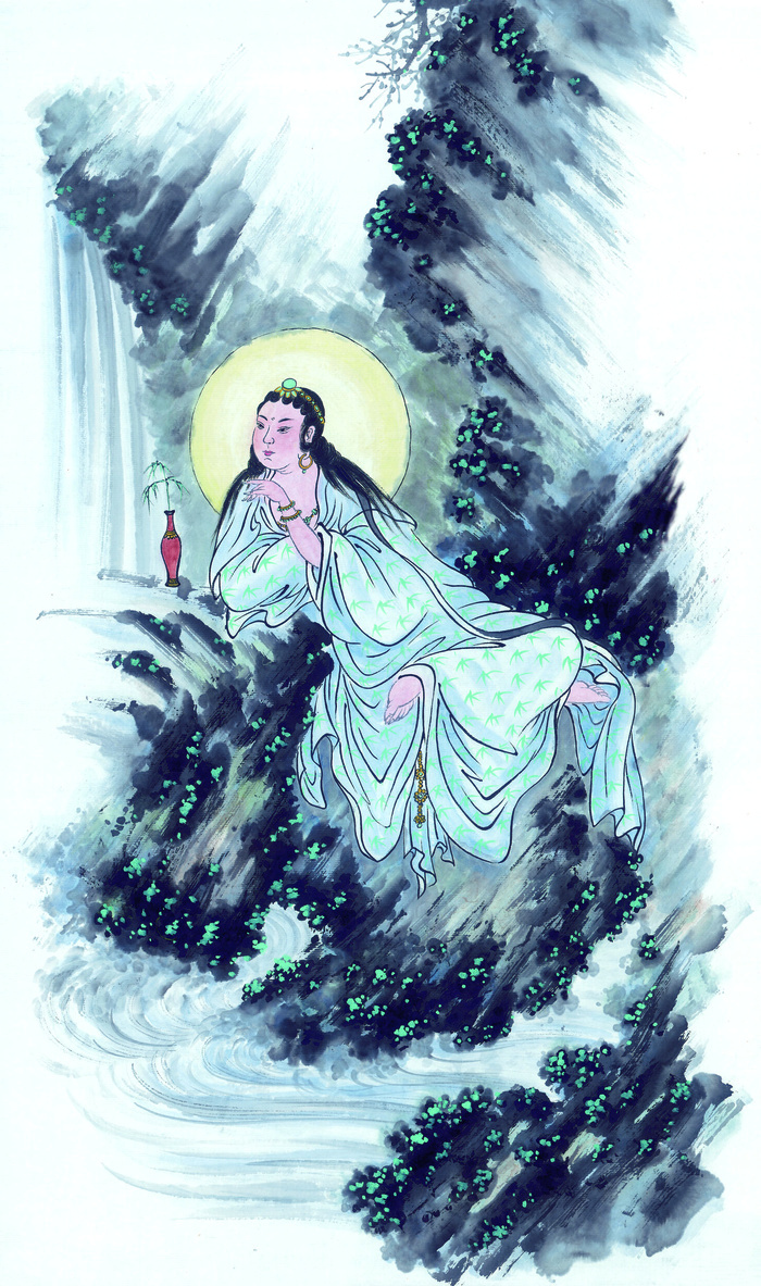 神仙佛像中国画0007