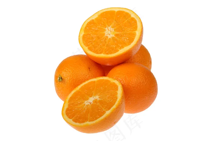 橘红色的果实