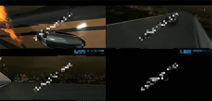三维制作出的AE视频片头模板赛车