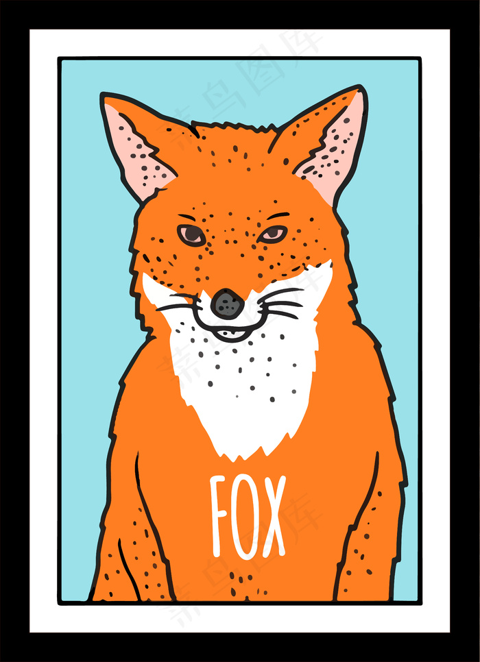 色彩装饰画动物动物加背景怎么画