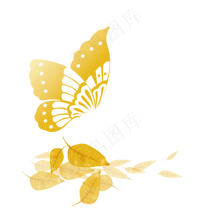 金色蝴蝶