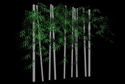 植物竹子装饰素材3d模型下载竹装饰...