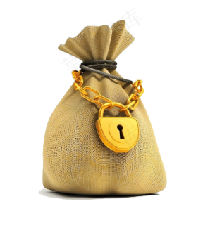 金币钱袋红包金融理财png免扣素材