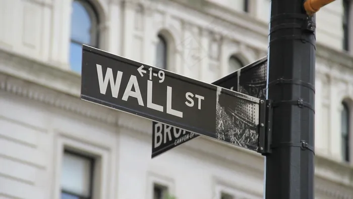 华尔街标志股票视频 视频免费下载