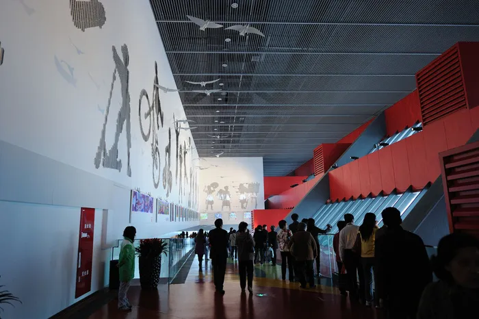 上海世博会 中国馆内景图片
