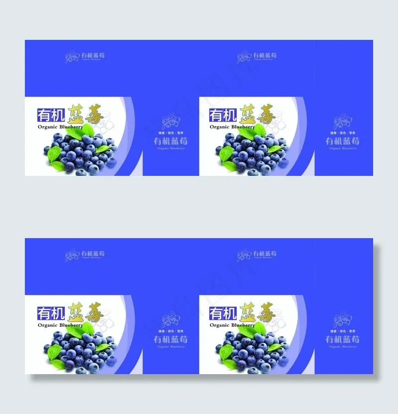 蓝莓盒图片