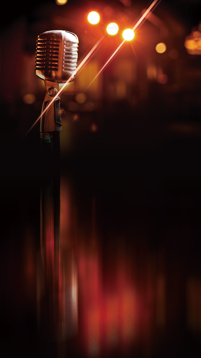 话筒演讲演讲大赛设计背景psd模版下载