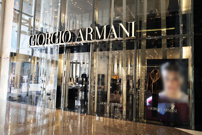 阿玛尼奢侈品店图片