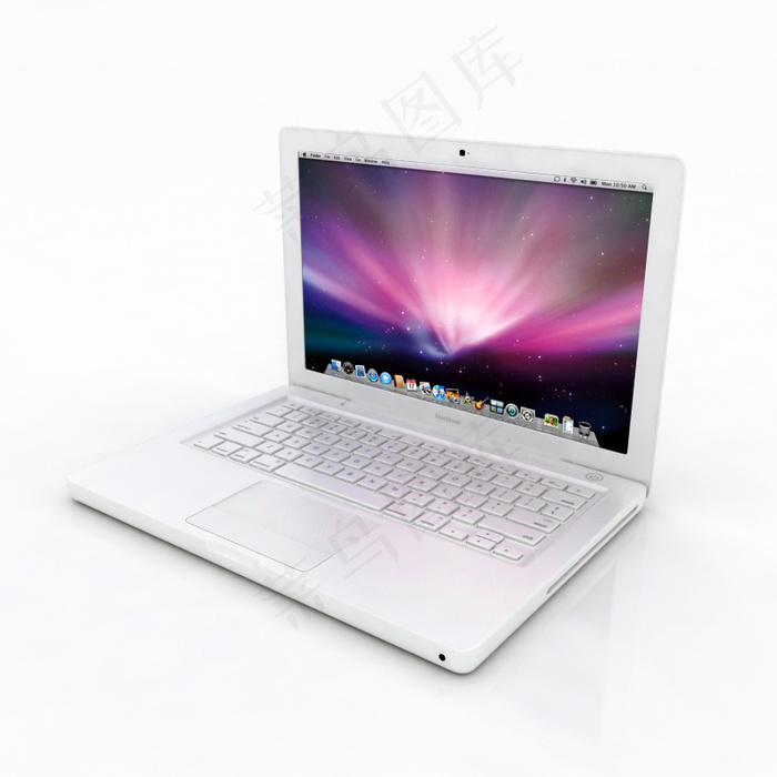 macbook 白色笔记本电脑 a.