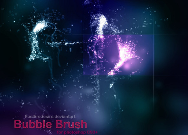 水滴气泡photoshop笔刷 菜鸟图库