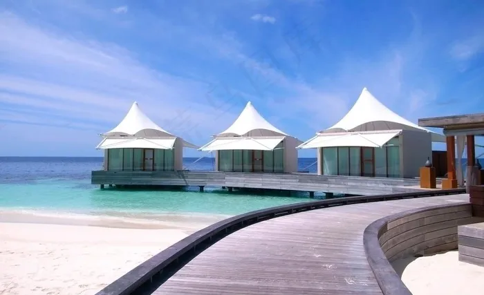 马尔代夫 伊露岛 海景房图片