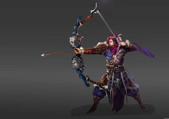 游戏人物素材图片