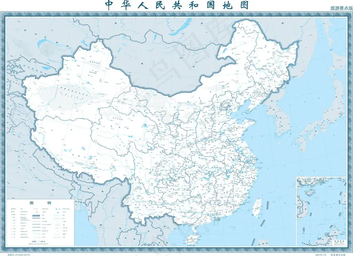 中国旅游地图高清版