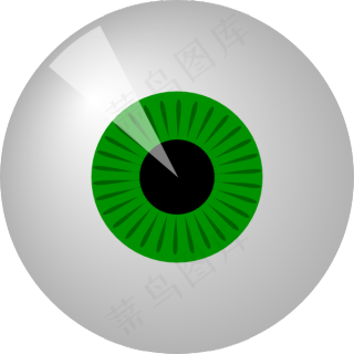 卡通眼睛剪贴画