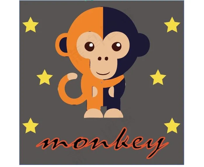 2015卡通猴子