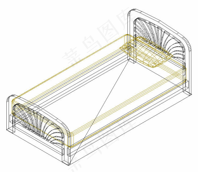 平面广告 室内/装饰 舒适单人床            