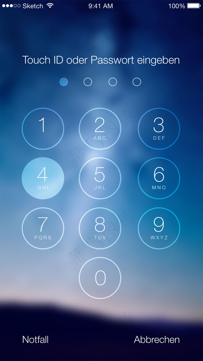 iospin ui移动手机app界面ui