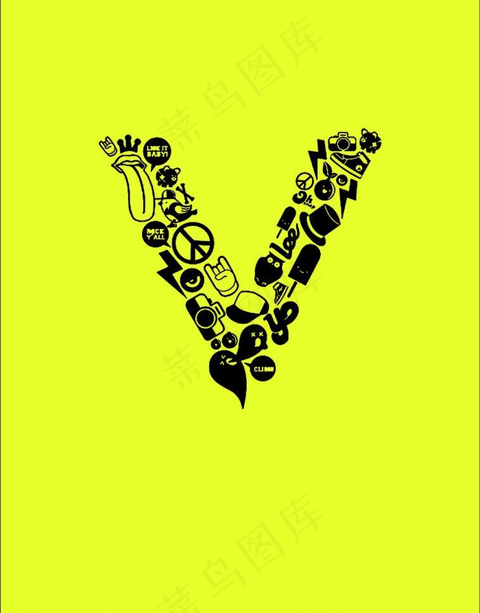 平面设计元素图片ai矢量模版下载