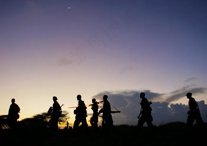 索马里反青年党行动期间部队前进