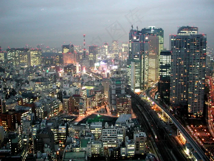 都市夜景,城市夜景,夜景摄影,建筑,德黑兰,东京