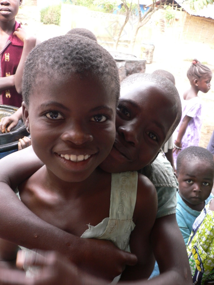 人物特写,非洲黑人,男孩,合照,钱佛,非洲儿童