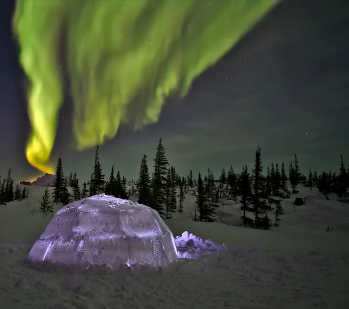 北极光,极光,太空,卷积云,袋子,火与冰