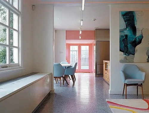 室内,房间内景,电视背景墙,床,酒店房间,艾伦·希格斯粉红墙