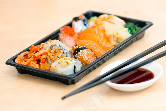 寿司,菜肴,日本料理,盆,日本寿司,鱼