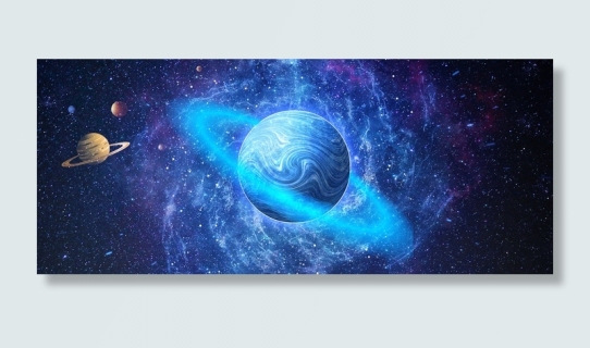 唯美宇宙星球星空背景1920800pxpsd模版下载